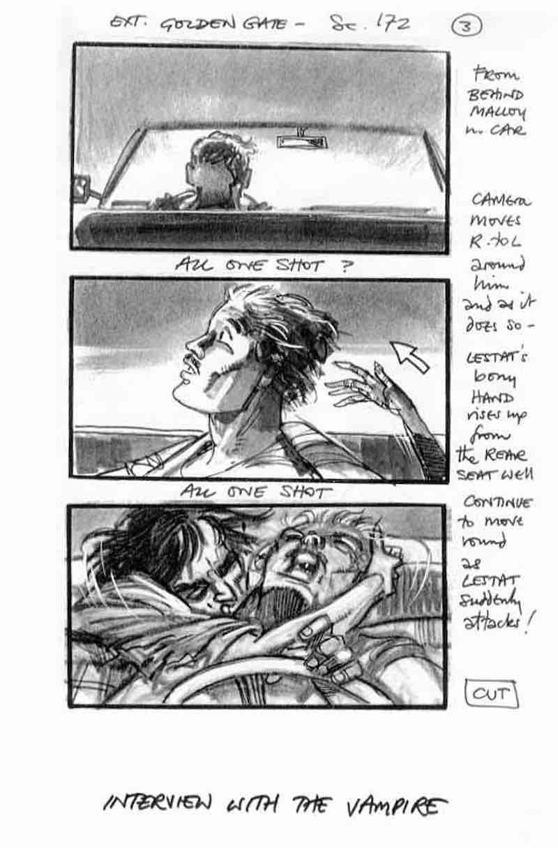 Storyboard Examples - Interview with the Vampire Storyboard - StudioBinder