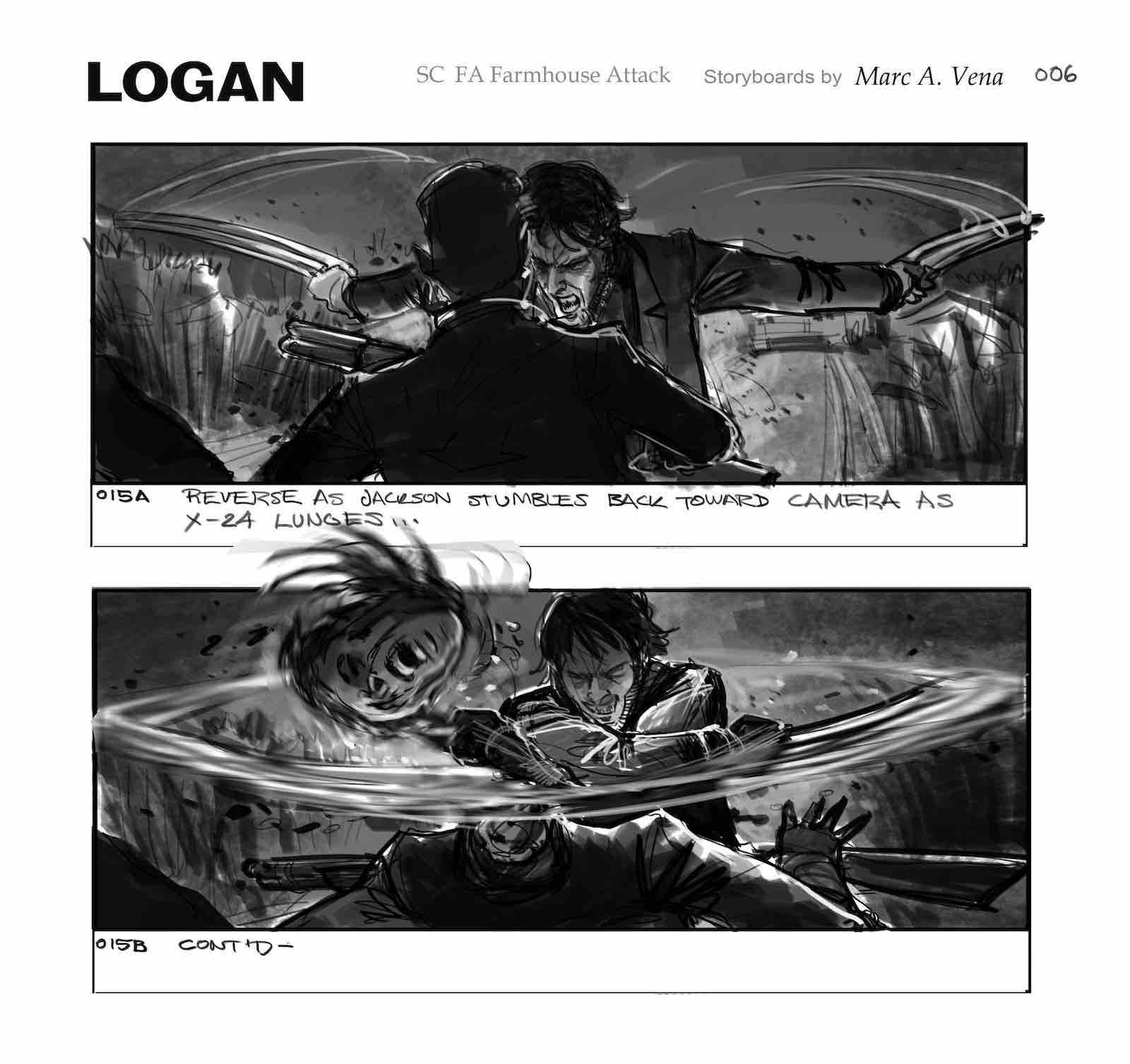 Storyboard Examples - Logan Storyboard - Mark Vena - StudioBinder