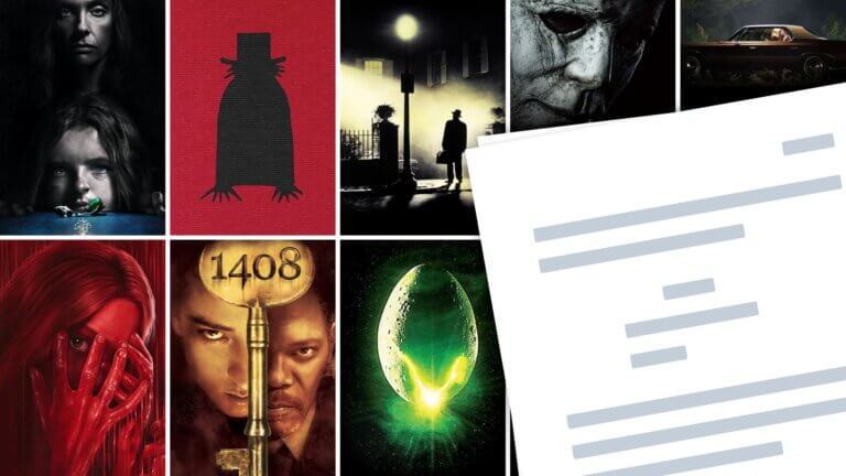 Best Free Horror Movie Scripts Online Featured