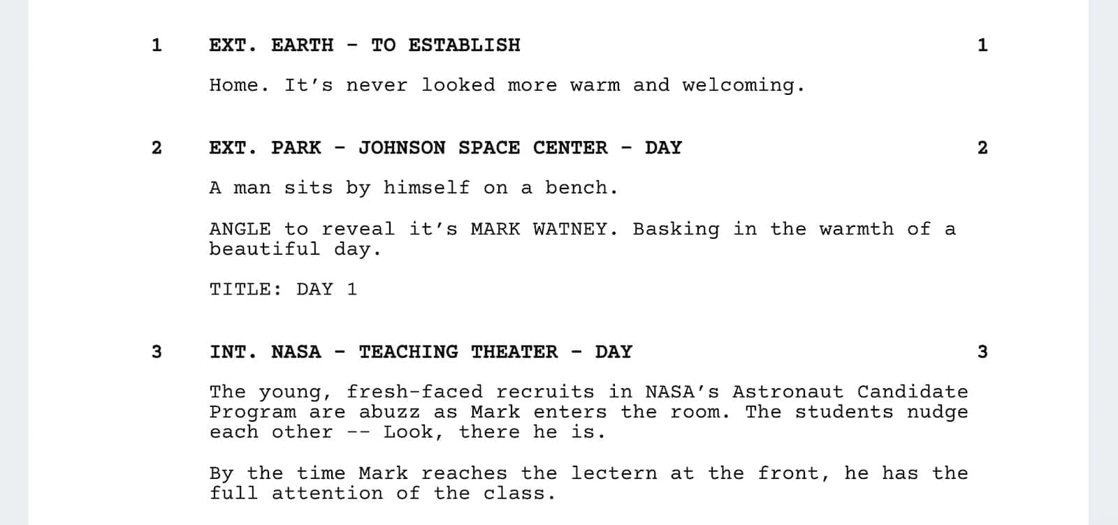 The Martian - Script Teardown - Ending - StudioBinder