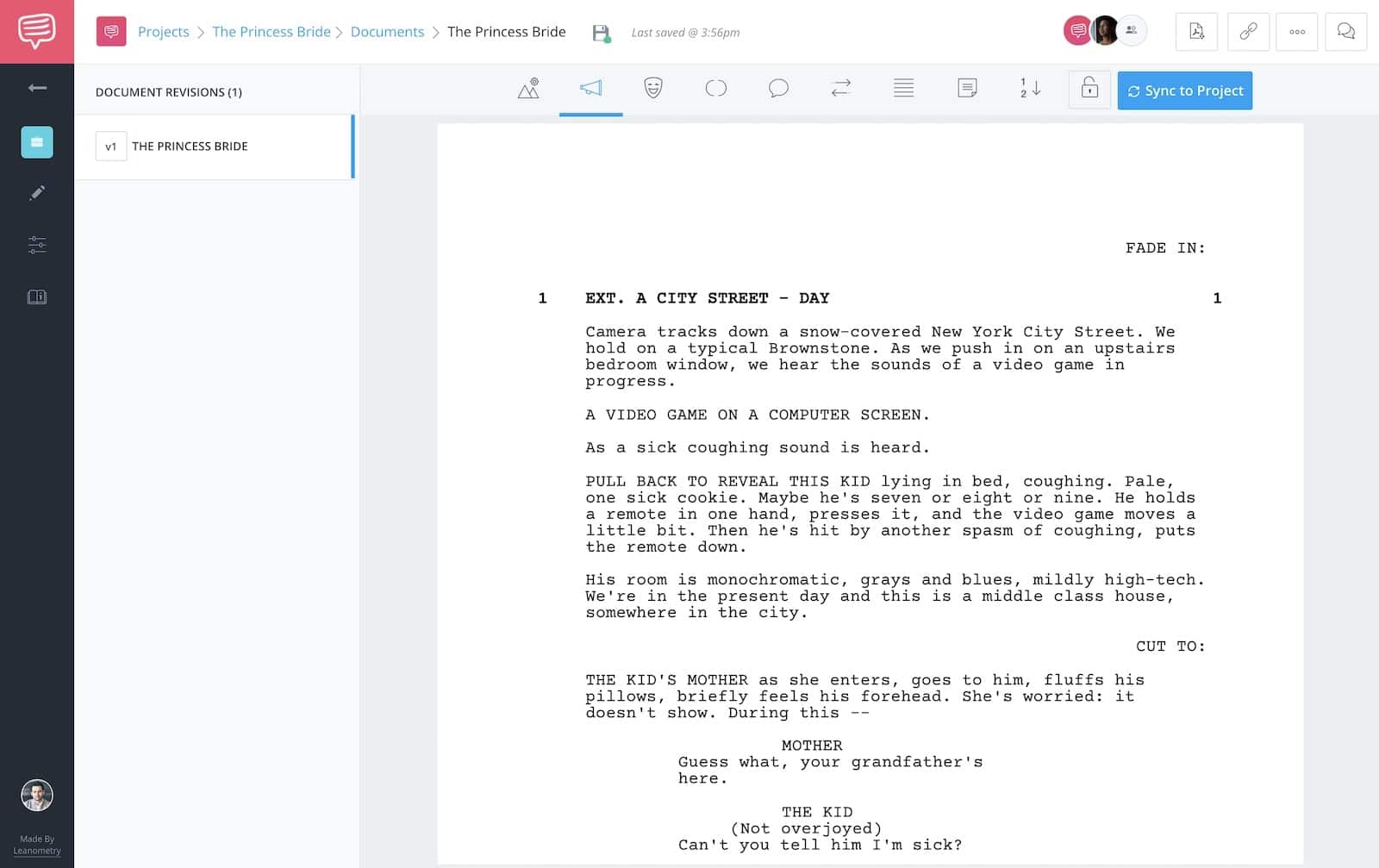 The Princess Bride Script - Full Script - StudioBinder