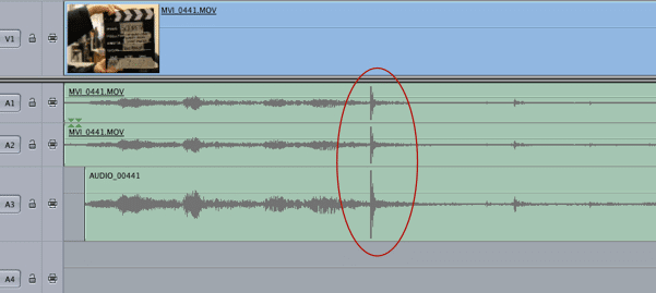 Sound Wave Clap - Body Image - How to Use a Film Slate