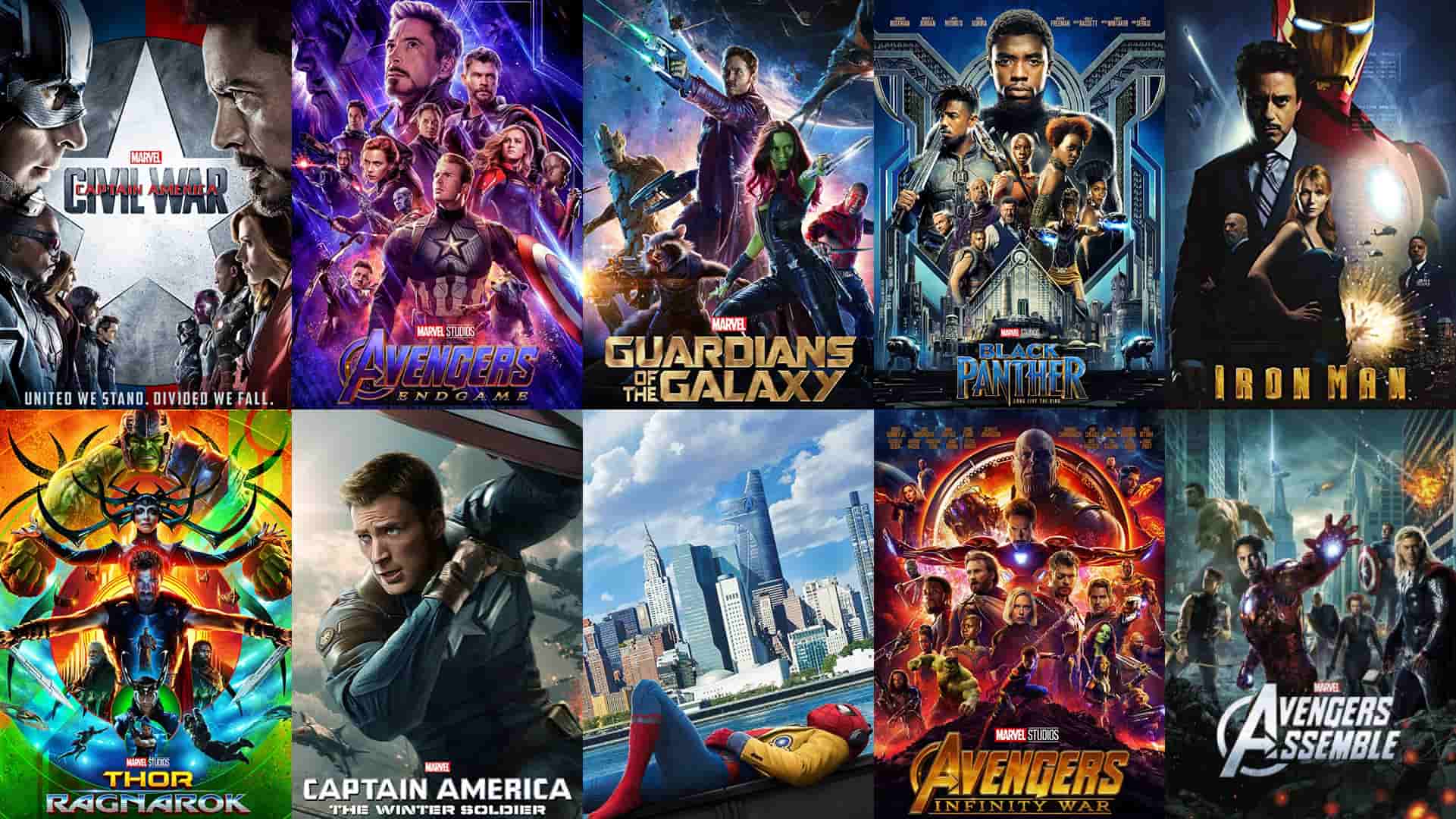 How to watch the Marvel movies in order