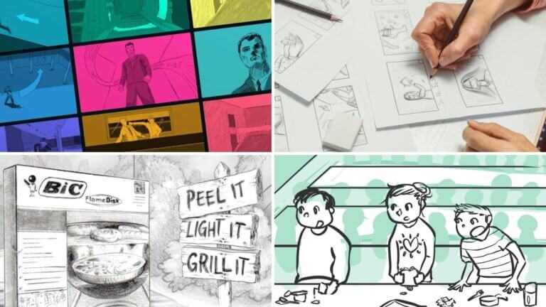 Commercial Storyboard Examples and Techniques Featured