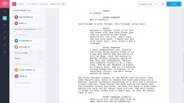 Who is This Person? Finding a Character Using the Script Breakdown