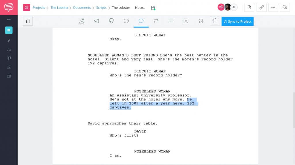 Who is This Person? Finding a Character Using the Script Breakdown