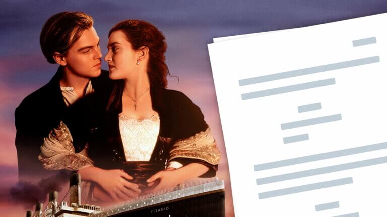Titanic Script PDF Download Featured