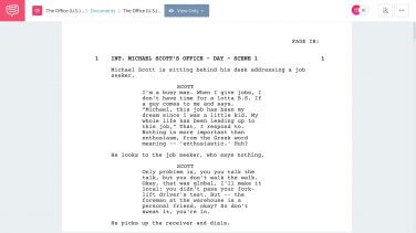 script plot
