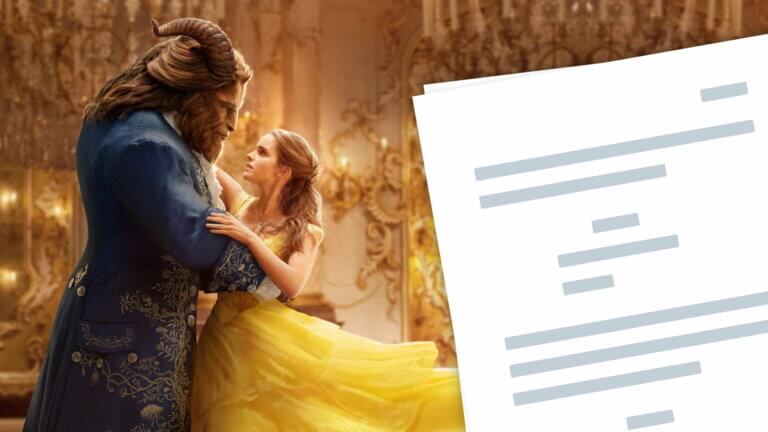 Beauty and the Beast Script PDF Download and Analysis Featured