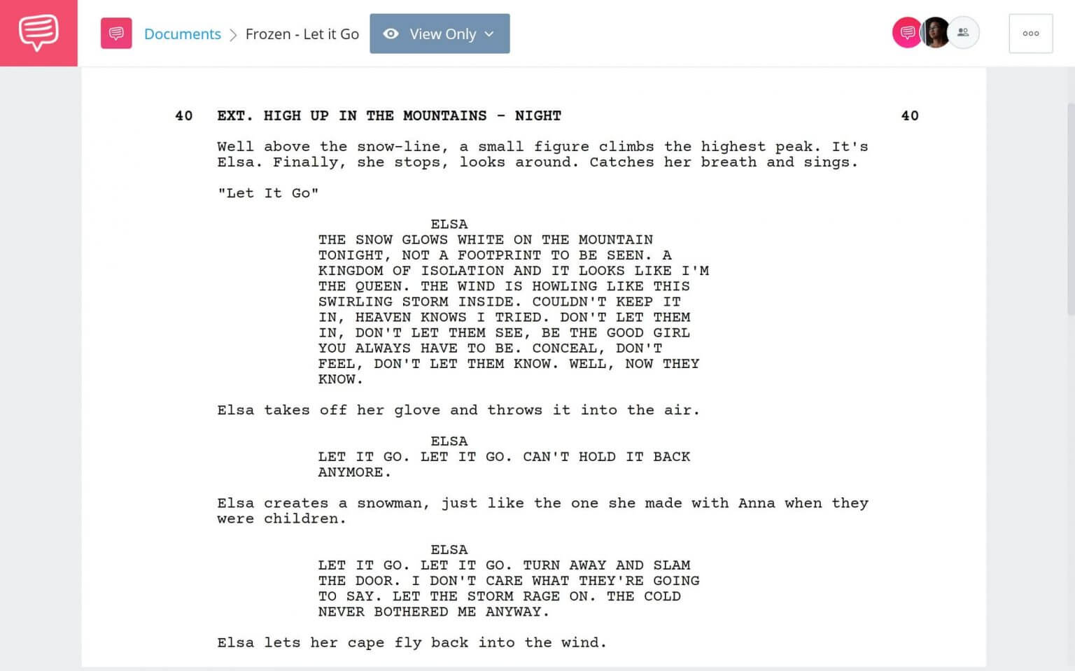 Frozen Script PDF Download: Songs, Quotes, and Ending