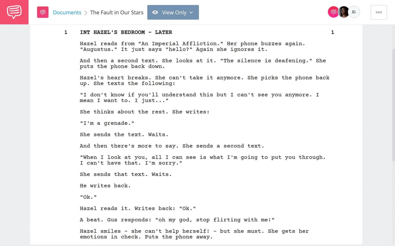 How To Write Text Messages In A Screenplay Formatting Explained