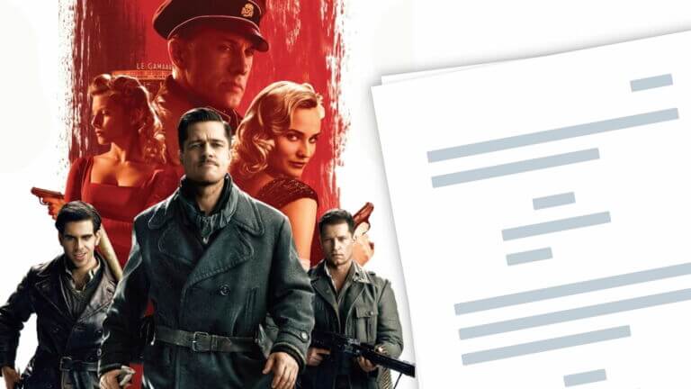 Inglourious Basterds Script PDF Download and Analysis Featured
