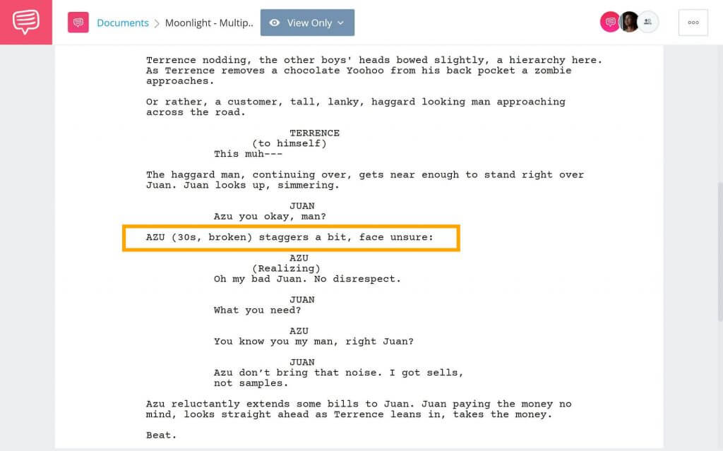 Moonlight Script PDF Download: Characters, Quotes, and Ending