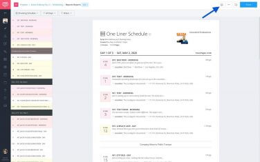 How to Create a One Line Schedule for Any Production