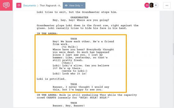 Thor: Ragnarok Script PDF Download: Characters, Quotes, and Ending