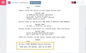 How to Write Text Messages in a Screenplay: Formatting Explained