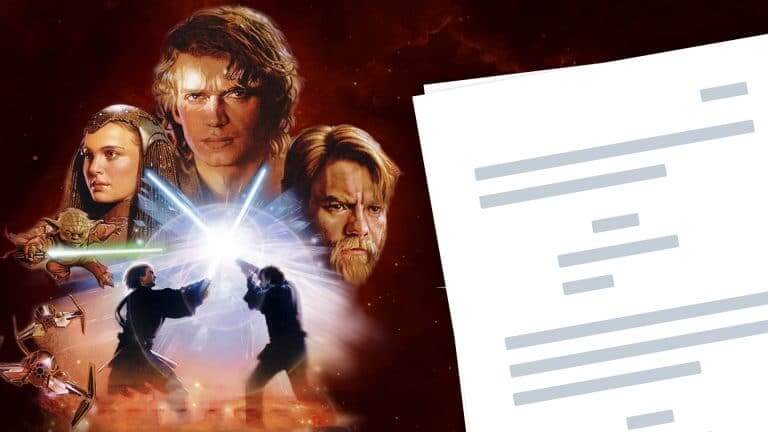 Star Wars Episode 3 Script Teardown - Featured