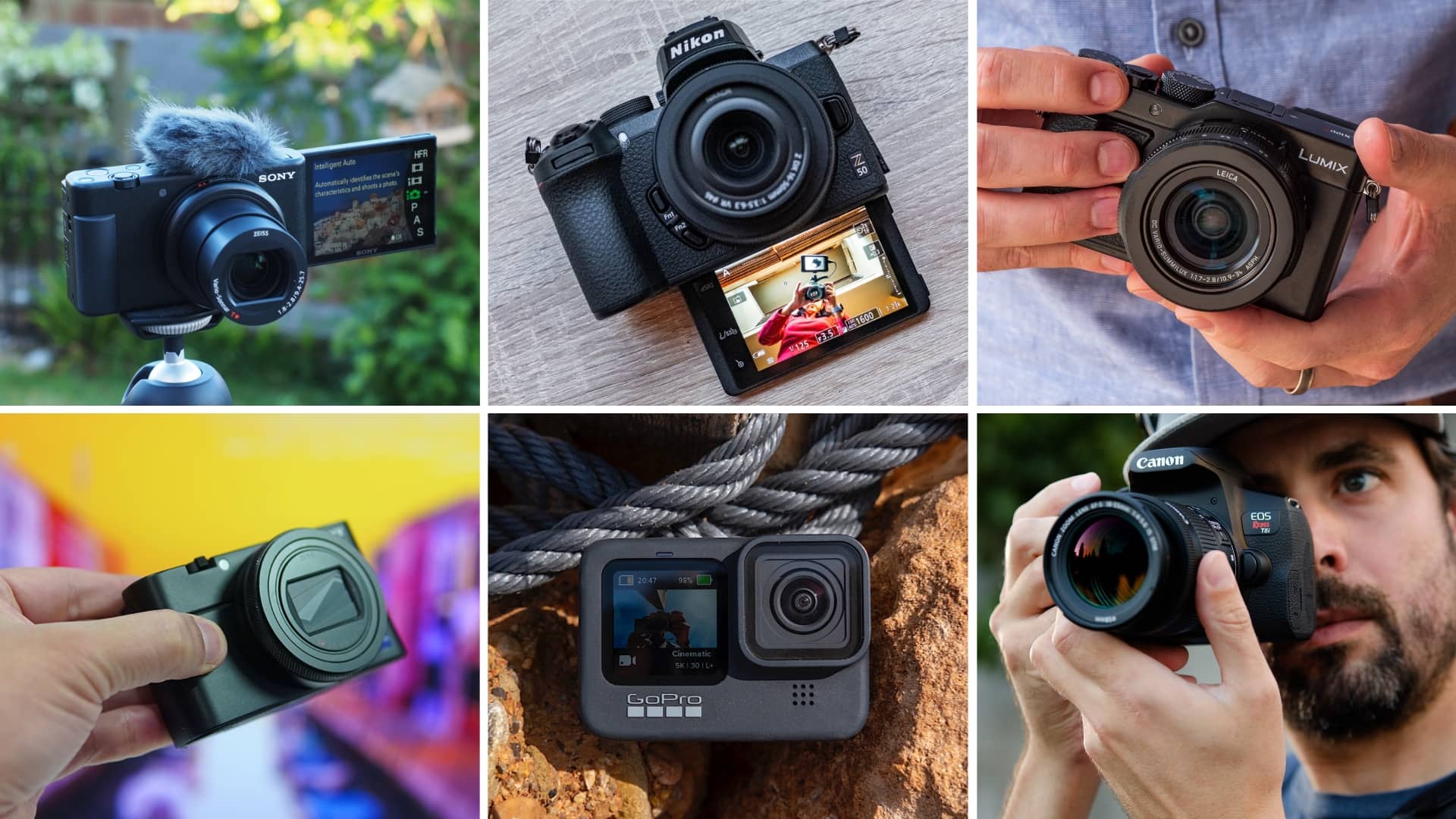 Best Camera for Beginners — Sony, Nikon, Canon & More
