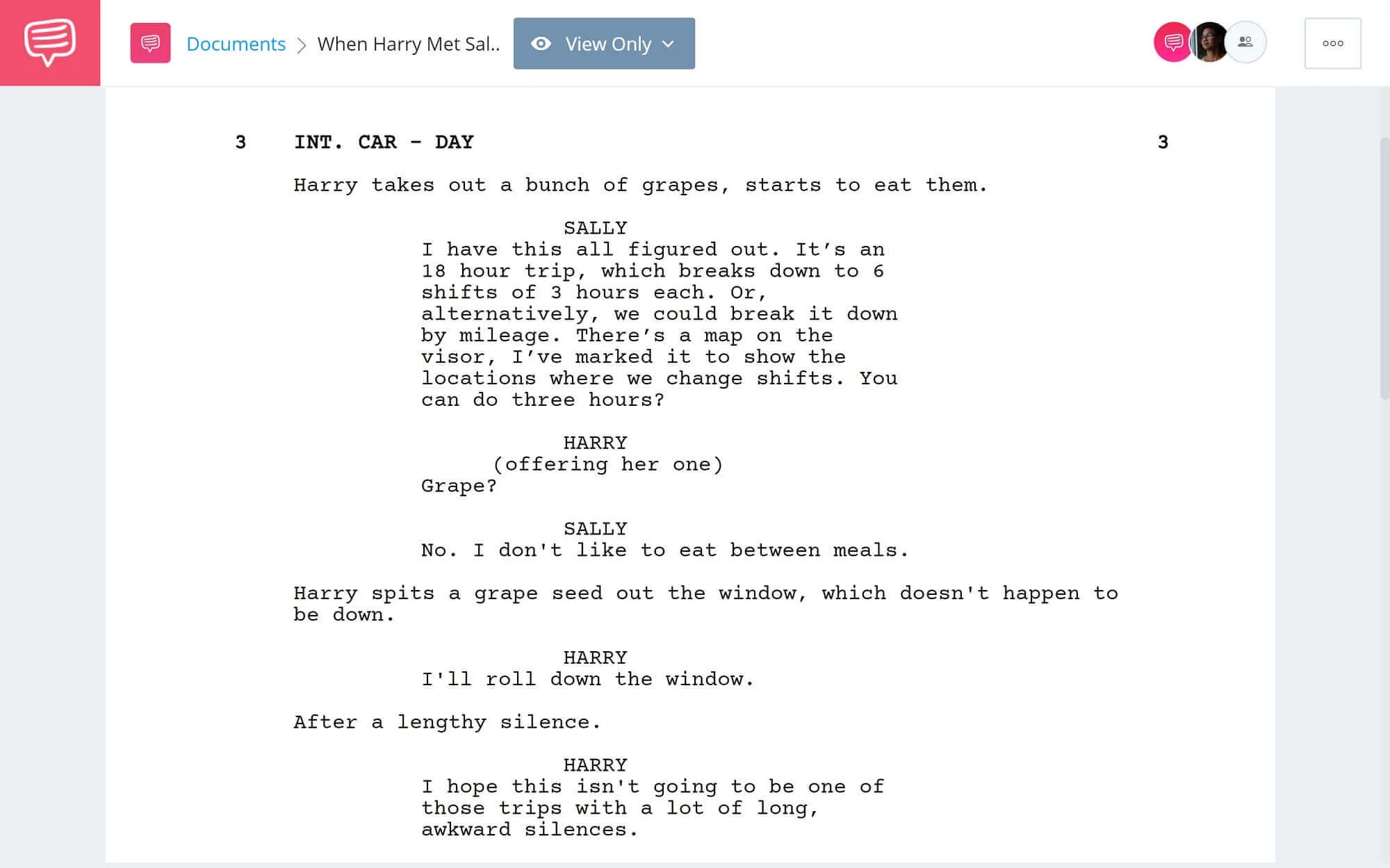 Meet Cute - When Harry Met Sally Scene - StudioBinder Screenwriting Software