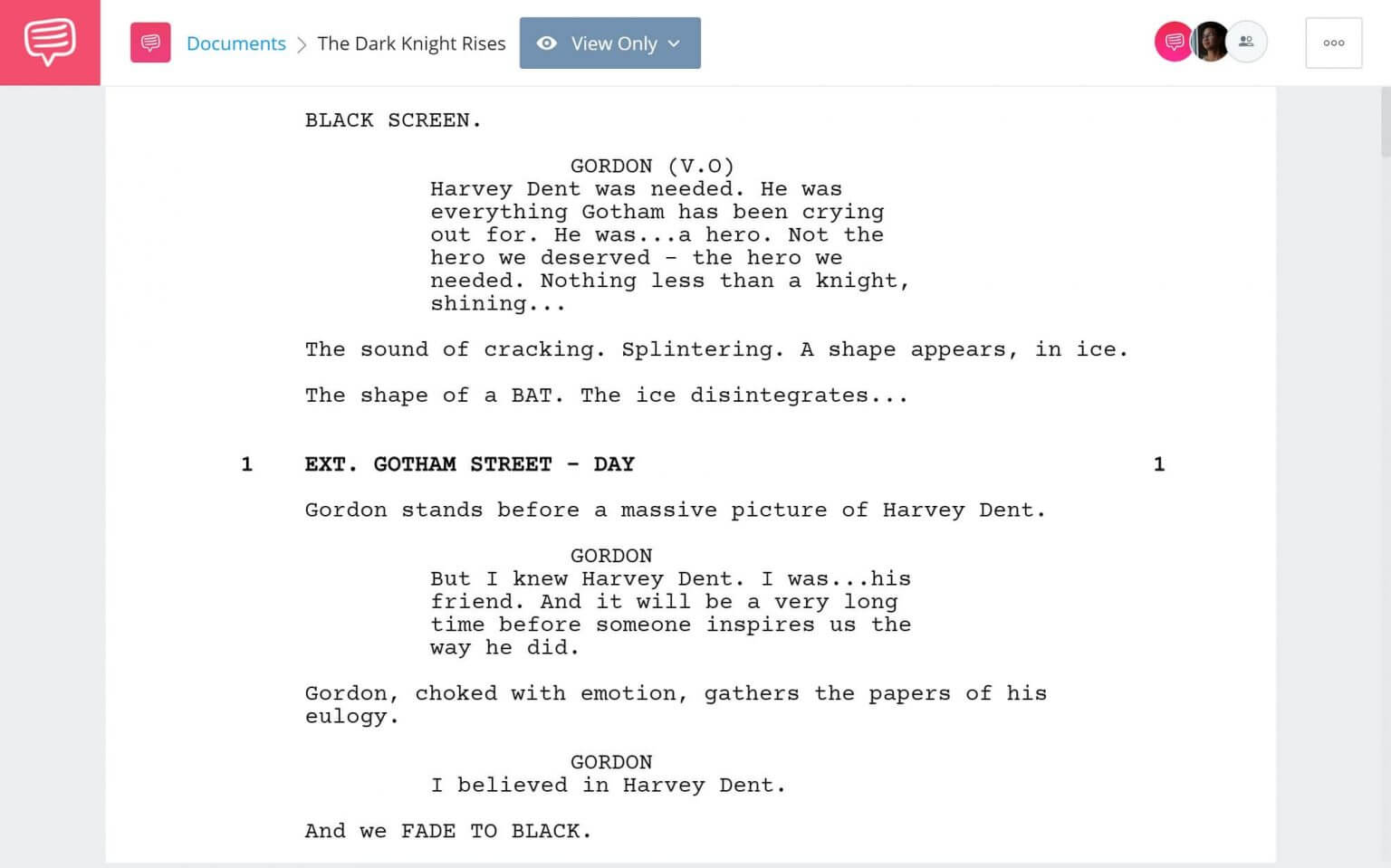 The Dark Knight Rises Script PDF Download: Ending, Quotes, Characters