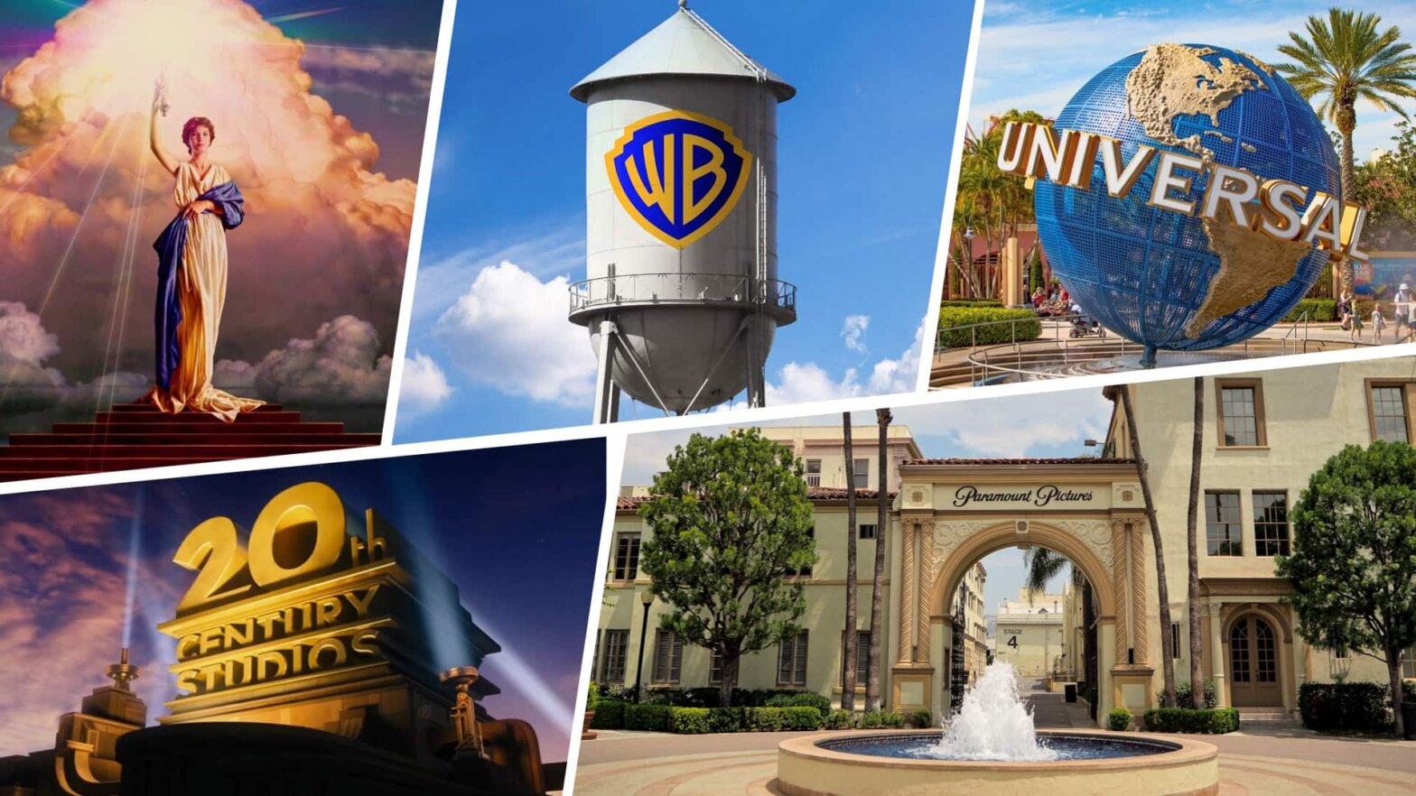 What are the Major Film Studios Hollywoods Big Five Featured