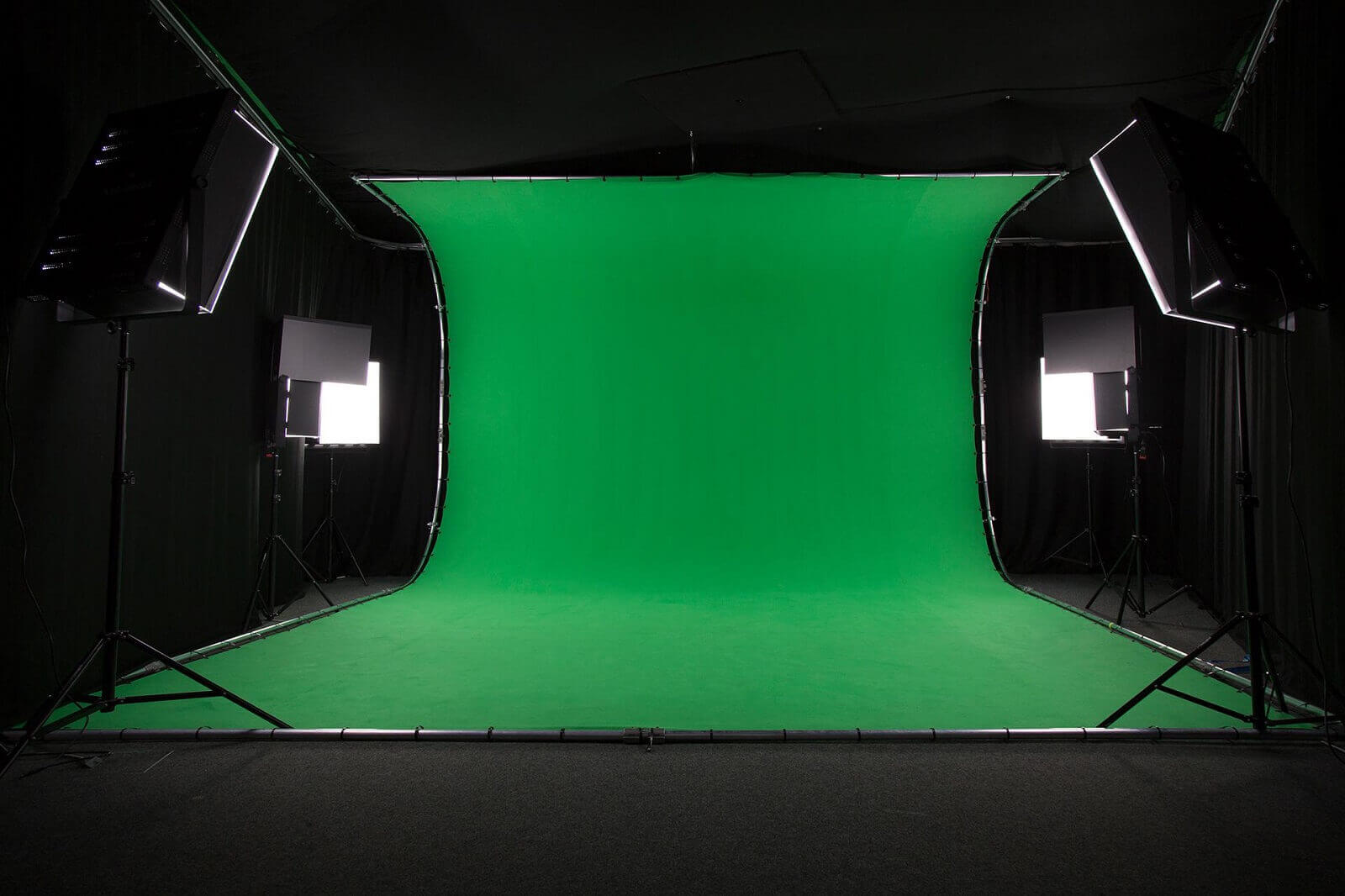 Futuristic Green Screen Background How Does It Work with Futuristic Setup