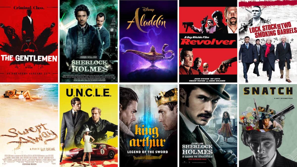 Best Guy Ritchie Movies His Entire Filmography Ranked