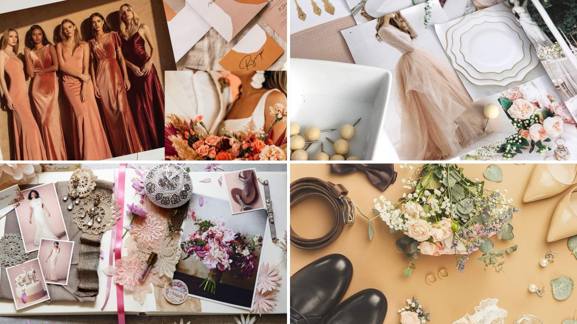 How To Make A Wedding Mood Board Styles Themes And Colors Featured 