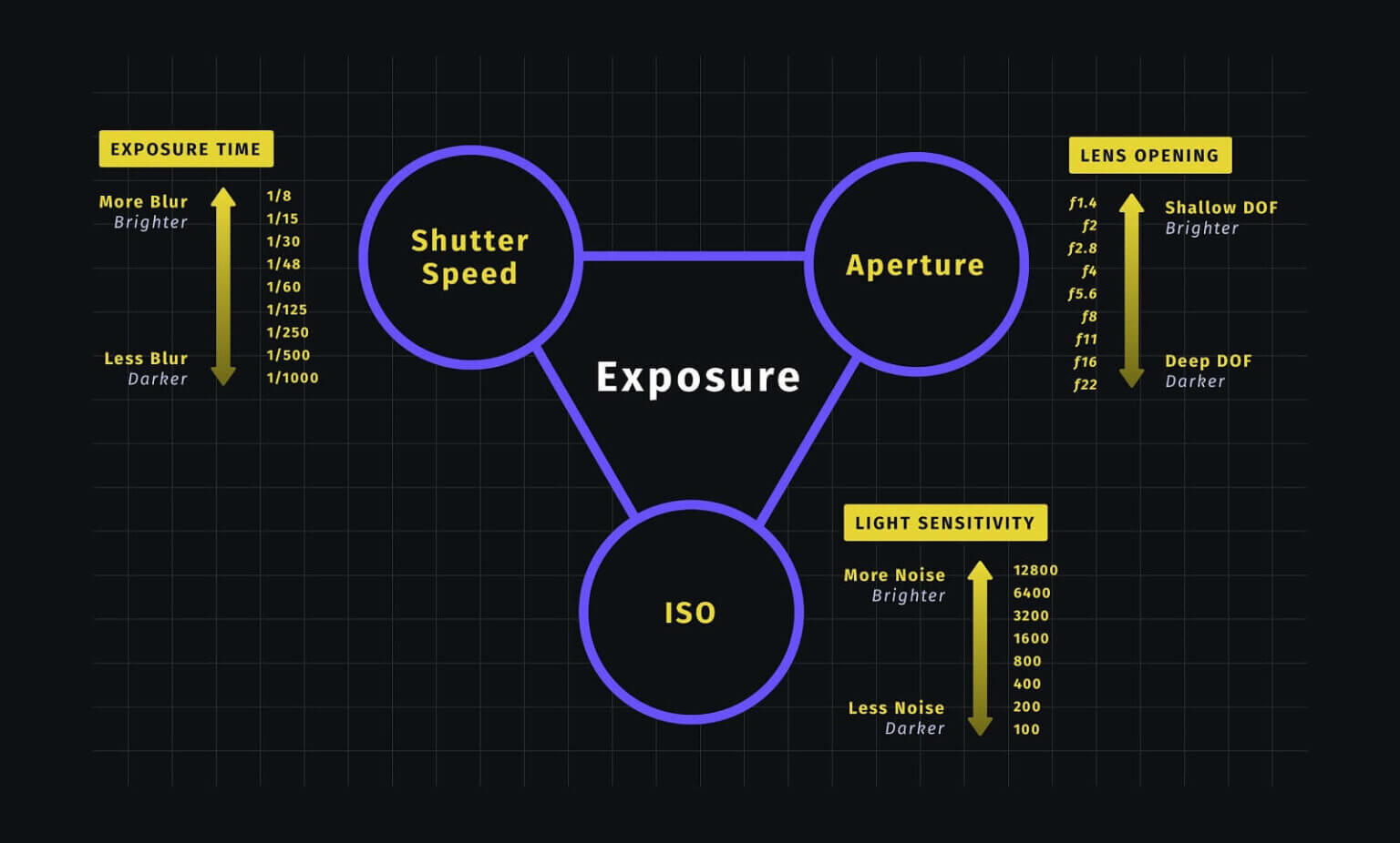 What Is The Exposure Triangle? Aperture, ISO And Shutter Speed