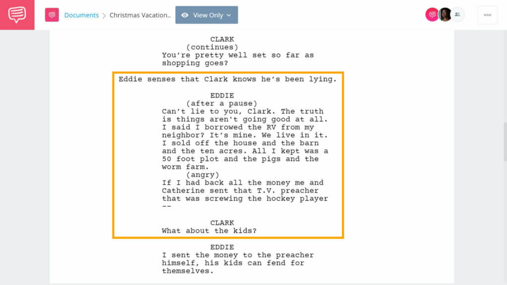 National Lampoon’s Christmas Vacation Script Quotes & Characters