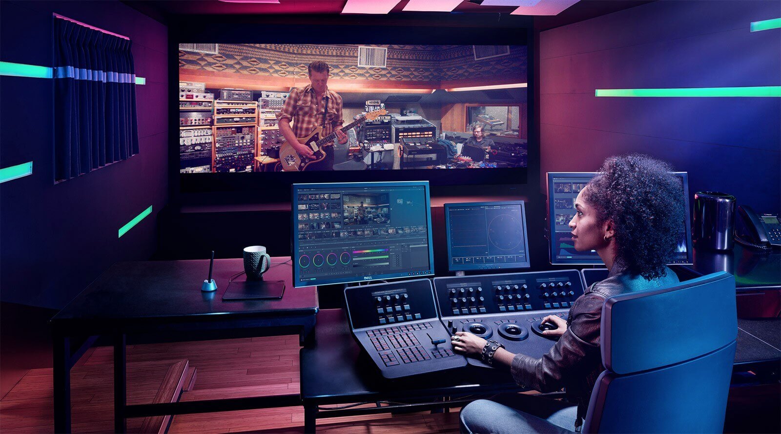 How to be a colorist for film — Professional setup