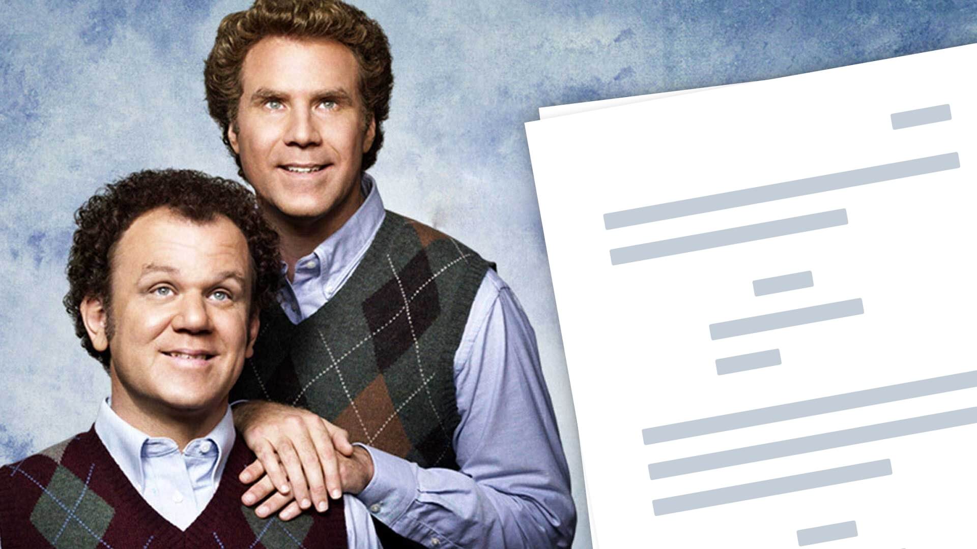 Step Brothers Script PDF Download Quotes and Characters