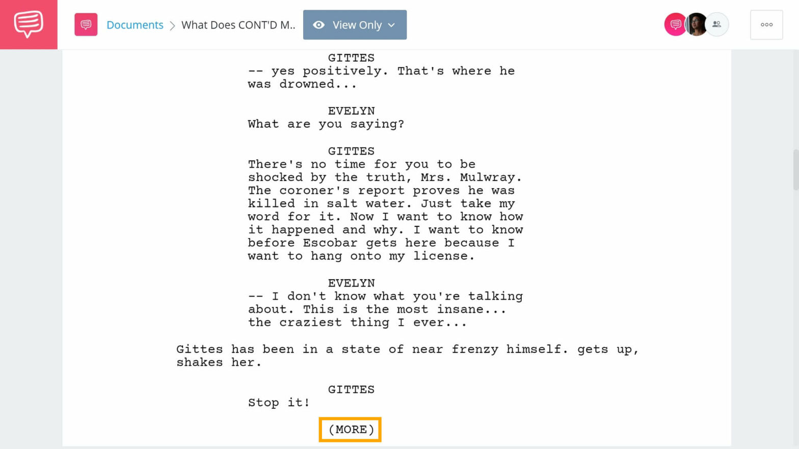 What Does Contd Mean In A Screenplay And How To Use It