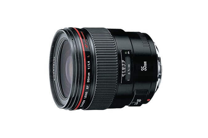 Best Canon Lens for Portraits - Canon 35mm f1.4L USM