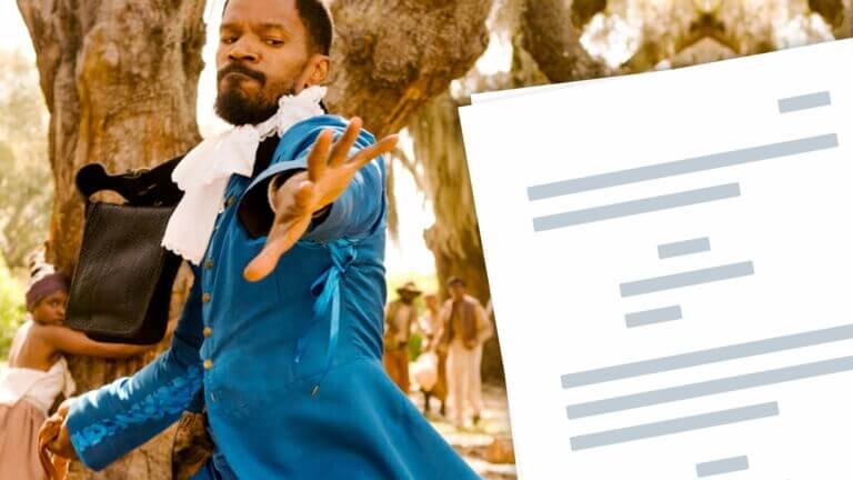 Django Unchained Script PDF Download Plot, Quotes - Analysis - Featured