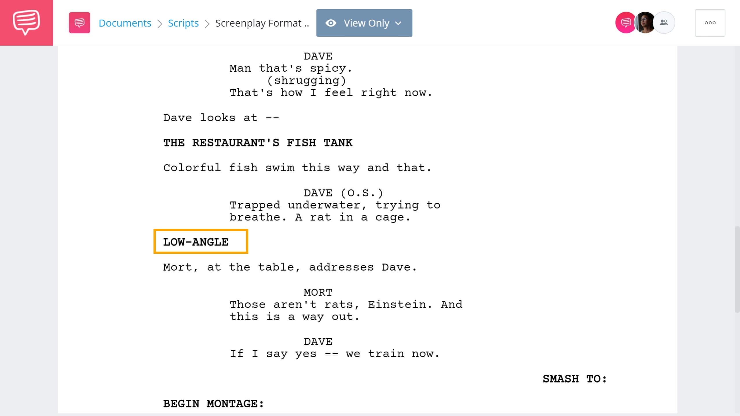 Formatting A Screenplay How To Put Your Story Into Screenplay Format