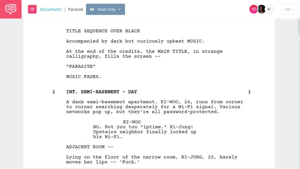 Parasite Screenplay PDF Download: Plot, Characters and Ending