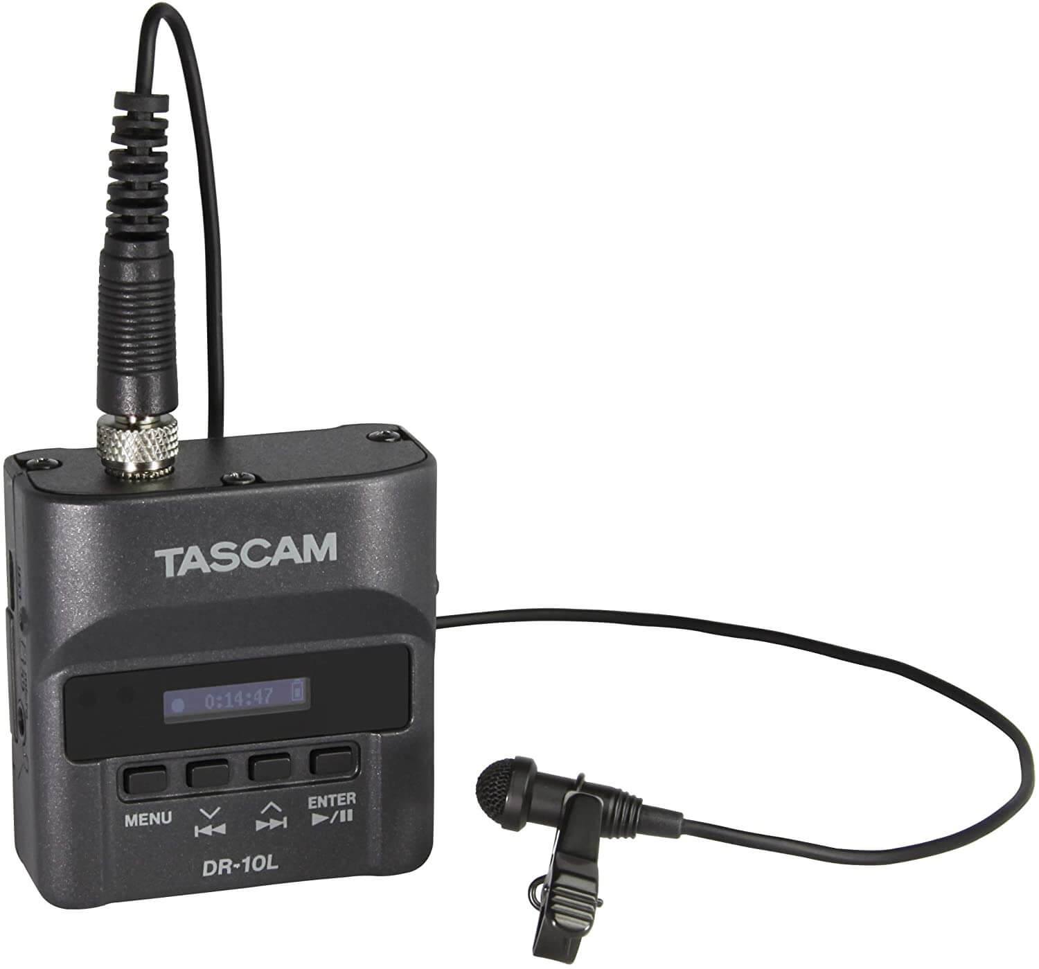 Tascam lav and portable recorder