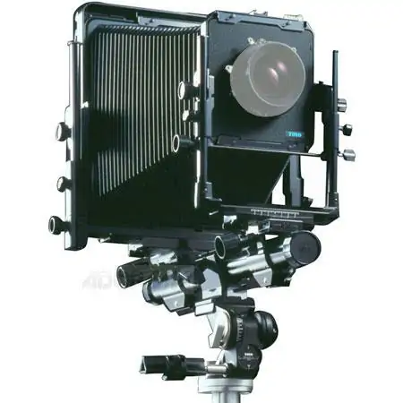 Monorail 4x5 large format camera