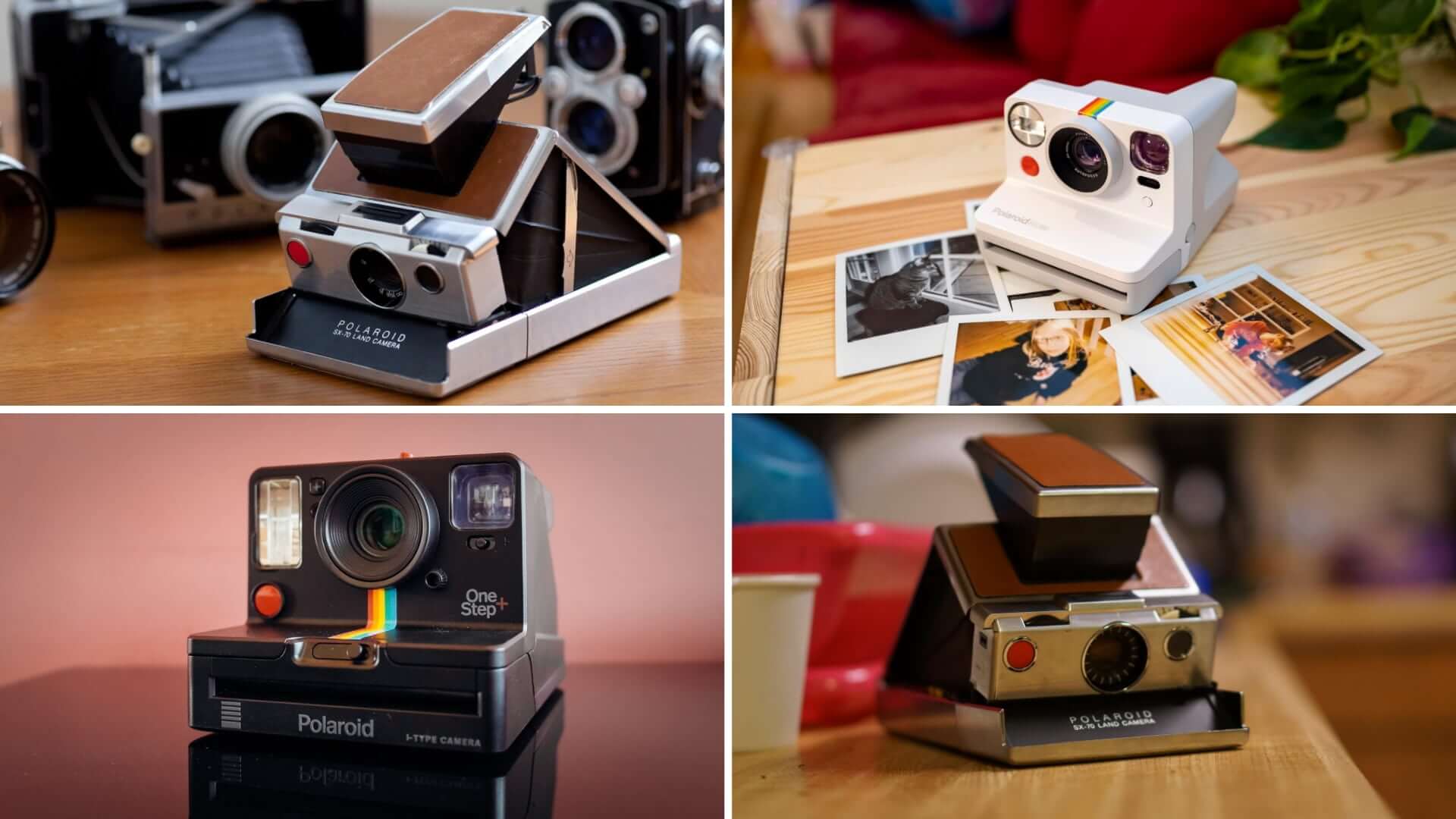 Polaroid One Step SX 70 Instant Film Camera Focal 600 Flash