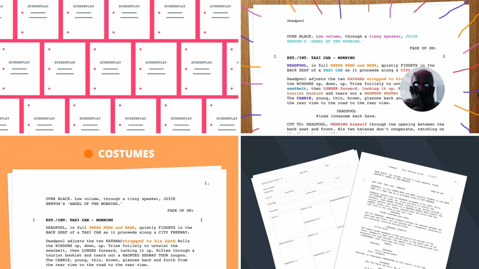 Script Breakdown Colors — How Colors Work in a Breakdown Featured