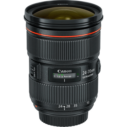 Best Canon Camera Lenses - Canon EF 24-70mm f2.8L II USM