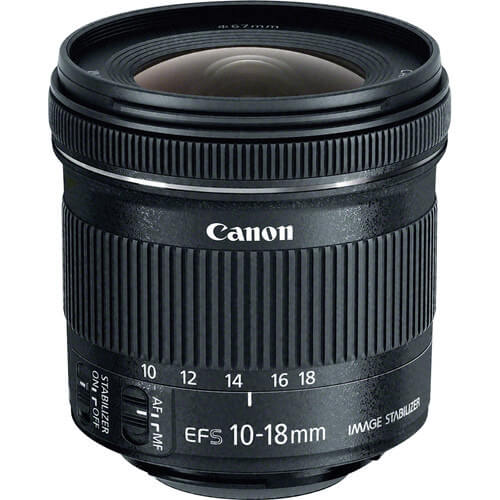 Best Canon Camera Lenses • Canon EF-S 10-18mm f4.5-5.6 IS STM