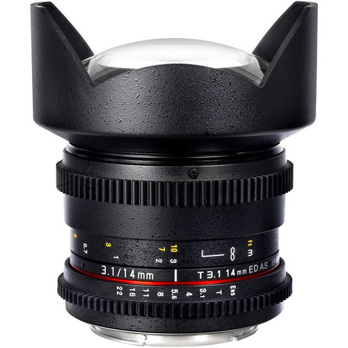 Best Canon Camera Lenses • Samyang 14mm T3.1 Cine Lens