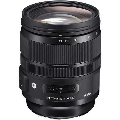 Best Canon Camera Lenses • Sigma 24-70mm f2.8 DG OS HSM Art