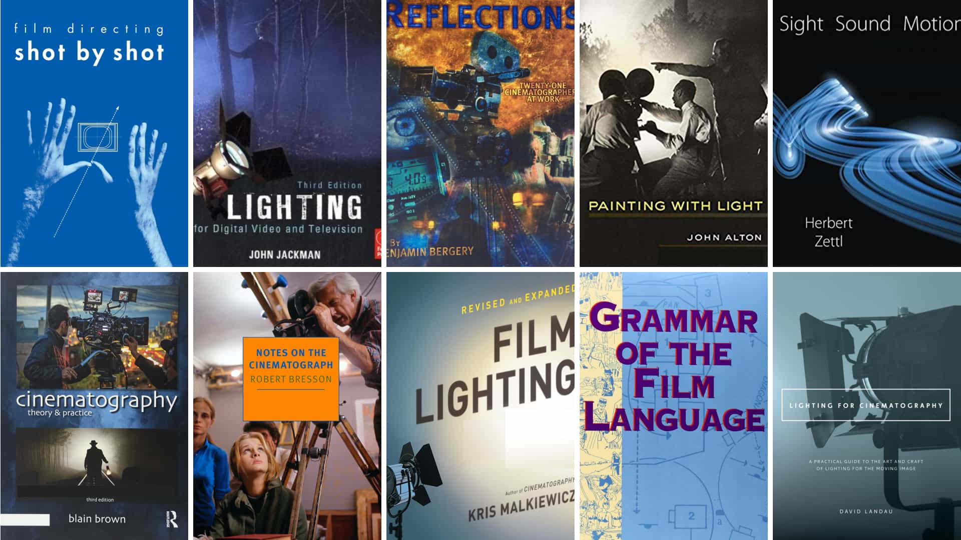 Best Cinematography Books That Inspire