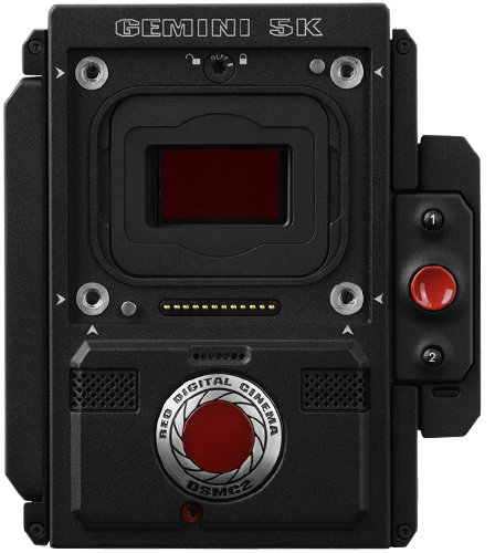 红色电影摄像头双子座5k传感器