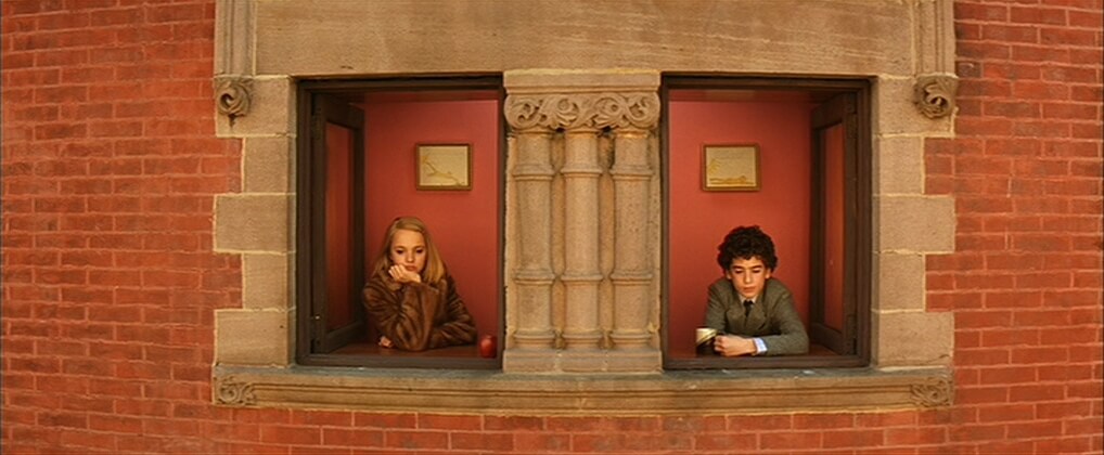 Anamorphic on display · Wes Anderson cinematography