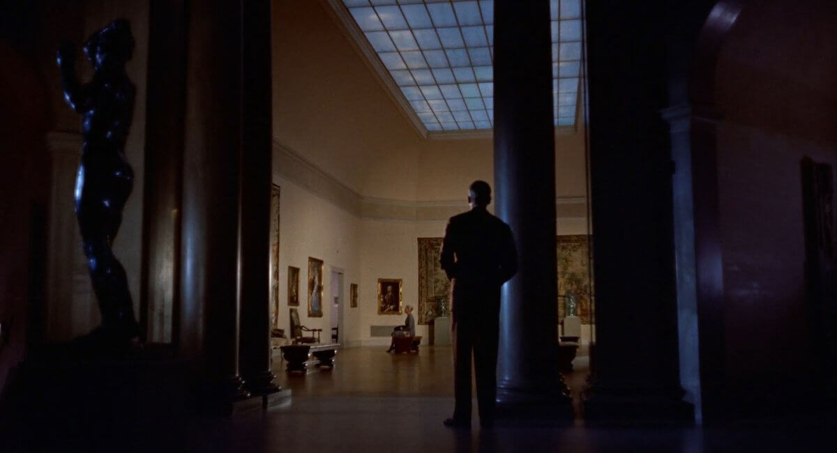Scottie admiring… the painting – Vertigo plot