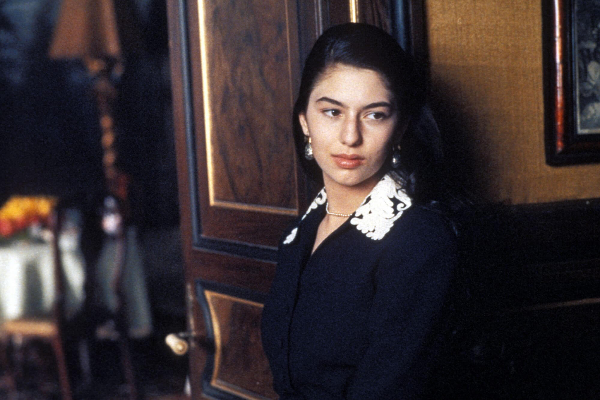 Sofia Coppola as Mary Corleone in The Godfather Coda The Death of Michael Corleone